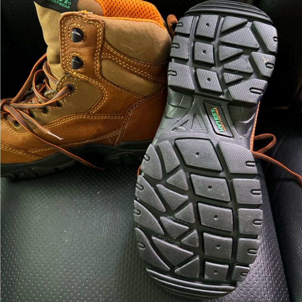 NWOB women's sz 6.5 Hytest work boots - Picture 5 of 5